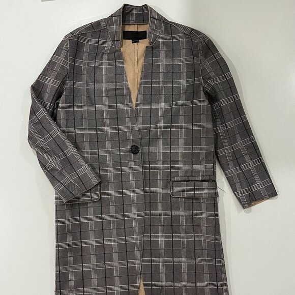 Blank NYC Jackets & Blazers - Women's Jacket "Blank NYC" Anthropologie Renegade Longline Plaid Blazer Size XS